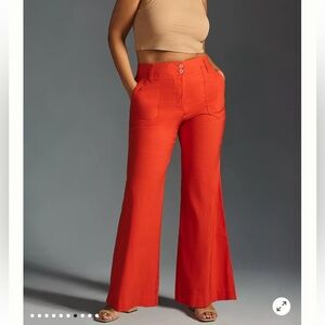 Anthropologie Maeve - Naomi High Waisted Wide Leg Pants